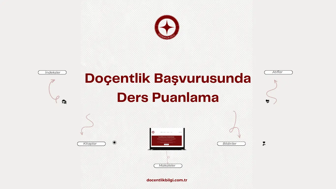 Doçentlik Başvurusunda Ders Puanlama